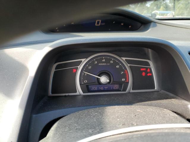 2HGFG11636H570563 - 2006 HONDA CIVIC LX Plata foto 9