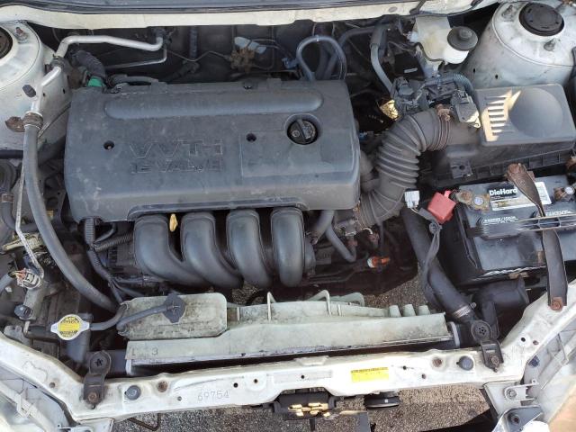 2T1BR32E07C766285 - 2007 TOYOTA COROLLA CE WHITE photo 11