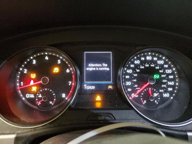 1V2WR2CA7MC553053 - 2021 VOLKSWAGEN ATLAS SE Siyah fotoğraf 9