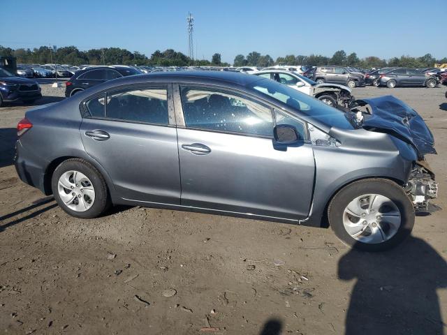 19XFB2F55DE232240 - 2013 HONDA CIVIC LX GRAY photo 4