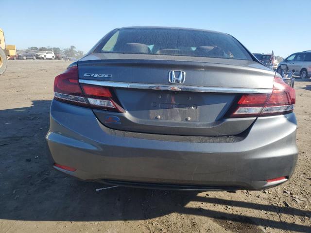 19XFB2F55DE232240 - 2013 HONDA CIVIC LX GRAY photo 6