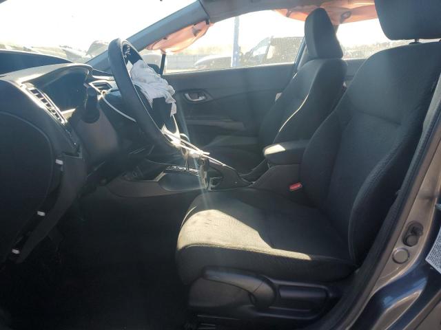 19XFB2F55DE232240 - 2013 HONDA CIVIC LX GRAY photo 7