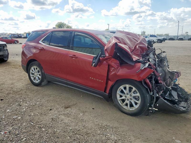 2GNAXKEV5K6185776 - 2019 CHEVROLET EQUINOX LT BURGUNDY photo 4