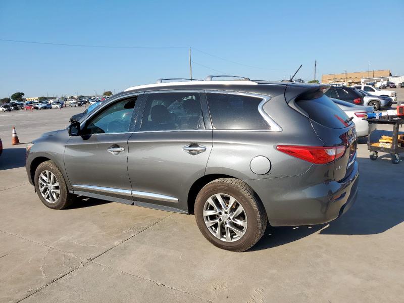 5N1AL0MNXEC534058 - 2014 INFINITI QX60 GRAY photo 2