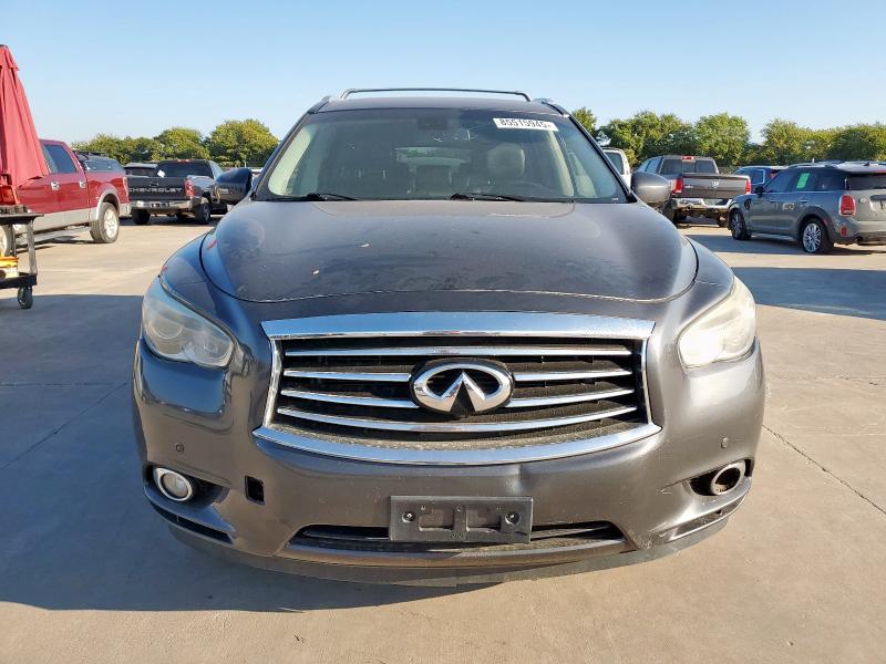 5N1AL0MNXEC534058 - 2014 INFINITI QX60 GRAY photo 5