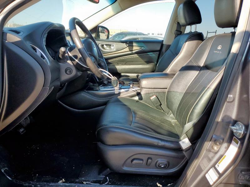 5N1AL0MNXEC534058 - 2014 INFINITI QX60 GRAY photo 7