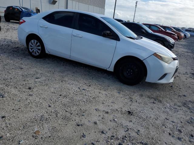 2T1BURHE7GC562138 - 2016 TOYOTA COROLLA L WHITE photo 4