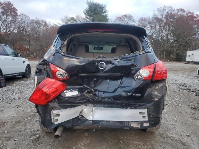 JN8AS5MV5AW607824 - 2010 NISSAN ROGUE S BLACK photo 6