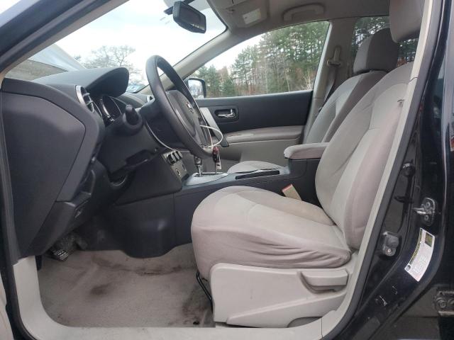JN8AS5MV5AW607824 - 2010 NISSAN ROGUE S BLACK photo 7