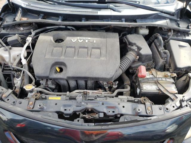 JTDBU4EE4A9107140 - 2010 TOYOTA COROLLA BASE BLACK photo 11