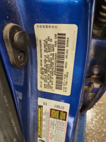 1NXBU4EE4AZ228260 - 2010 TOYOTA COROLLA BASE Mavi foto 13