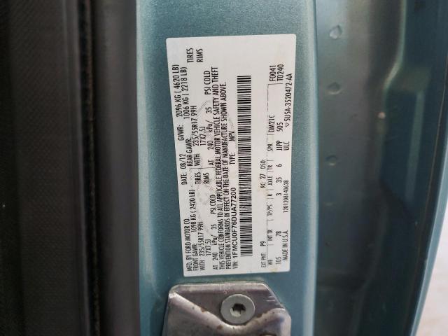 1FMCU0F76DUA77200 - 2013 FORD ESCAPE S 蓝色 照片 13