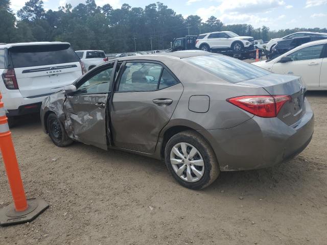 5YFBURHE0KP874696 - 2019 TOYOTA COROLLA L GRAY photo 2