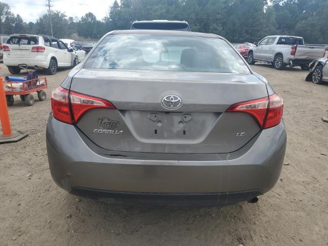 5YFBURHE0KP874696 - 2019 TOYOTA COROLLA L GRAY photo 6