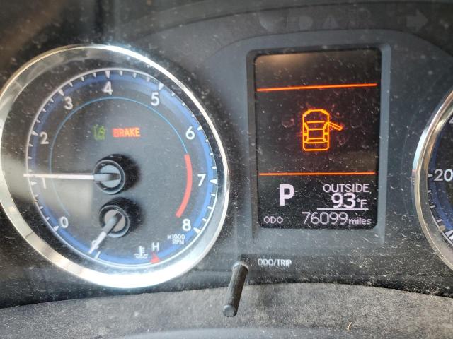 5YFBURHE0KP874696 - 2019 TOYOTA COROLLA L GRAY photo 9