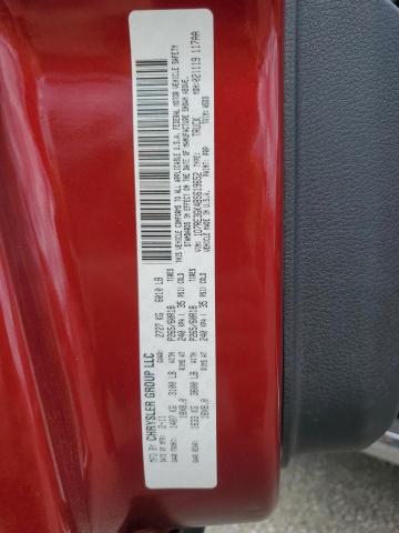 1D7RE3GK4BS619652 - 2011 DODGE DAKOTA SLT 红色 照片 12
