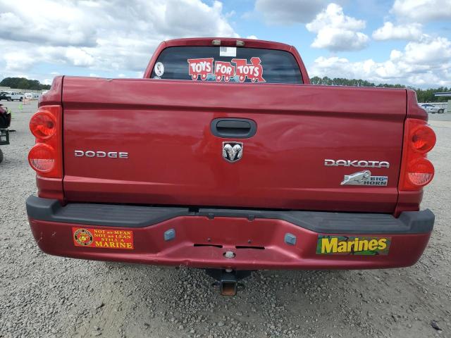 1D7RE3GK4BS619652 - 2011 DODGE DAKOTA SLT 红色 照片 6