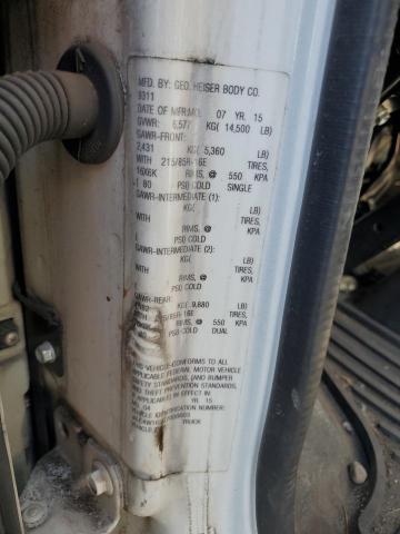 JALC4W165G7000003 - 2016 ISUZU NPR HD WHITE photo 13