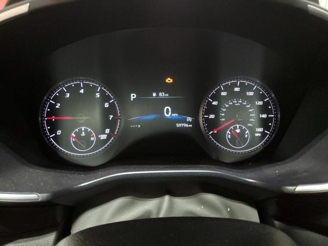 5NMS2DAJ3PH571185 - 2023 HYUNDAI SANTA FE SEL أحمر صورة 9