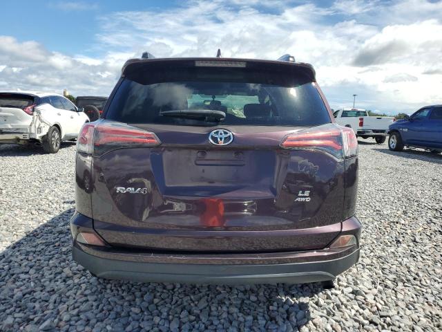 2T3BFREV4GW426666 - 2016 TOYOTA RAV4 LE PURPLE photo 6