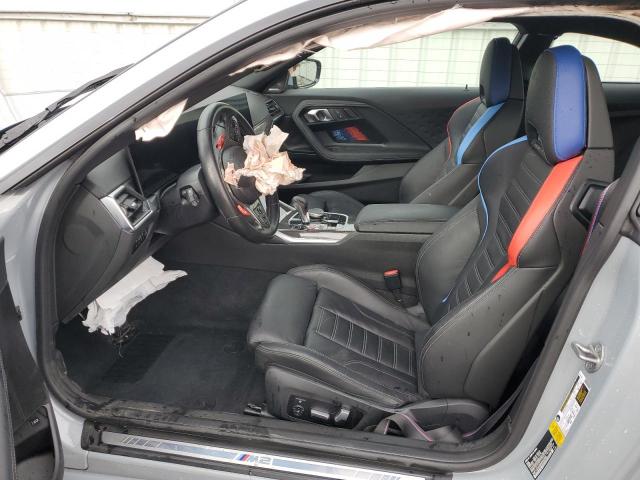3MF13DM08R8D93985 - 2024 BMW M2 GRAY photo 7