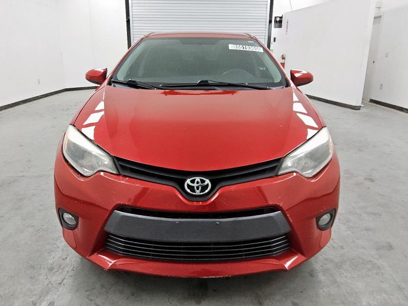 5YFBURHE8GP496277 - 2016 TOYOTA COROLLA L RED photo 5
