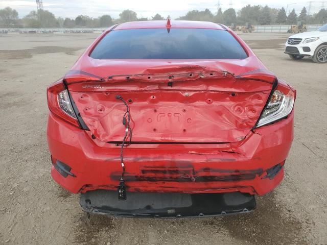 JHMFC1F32JX022663 - 2018 HONDA CIVIC EX RED photo 6