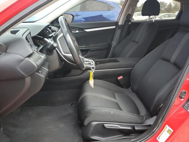 JHMFC1F32JX022663 - 2018 HONDA CIVIC EX RED photo 7