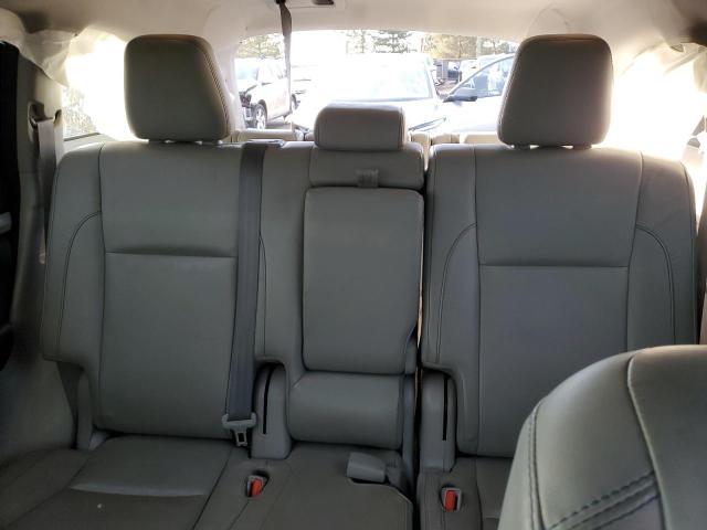 5TDJKRFH1GS348865 - 2016 TOYOTA HIGHLANDER XLE GRAY photo 10