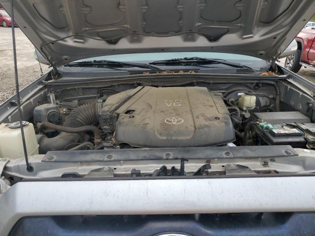 5TFJU4GN0EX058030 - 2014 TOYOTA TACOMA DOUBLE CAB PRERUNNER SILVER photo 11