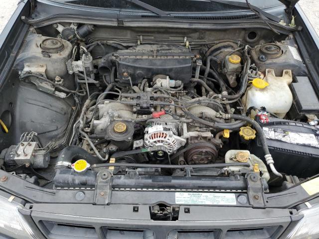 JF1SF635XYH702492 - 2000 SUBARU FORESTER L BLACK photo 12