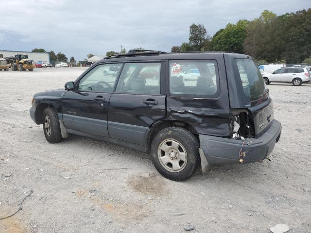 JF1SF635XYH702492 - 2000 SUBARU FORESTER L BLACK photo 2