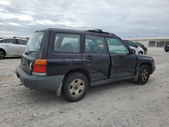 JF1SF635XYH702492 - 2000 SUBARU FORESTER L BLACK photo 3