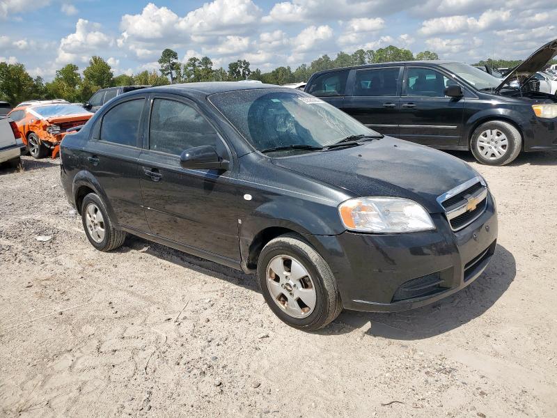 KL1TD56697B050766 - 2007 CHEVROLET AVEO BASE Սև լուսանկար 4