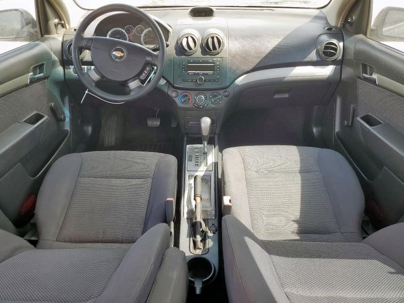 KL1TD56697B050766 - 2007 CHEVROLET AVEO BASE Սև լուսանկար 8