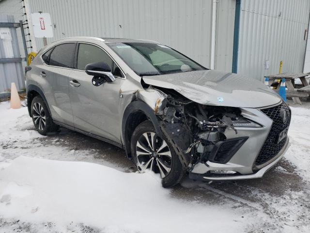 JTJBARBZ8K2187823 - 2019 LEXUS NX 300 BASE ვერცხლისფერი ფოტო 4