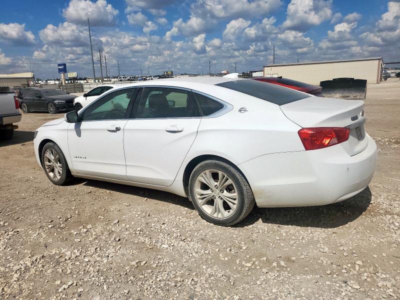 2G1115SL1F9165486 - 2015 CHEVROLET IMPALA LT WHITE photo 2