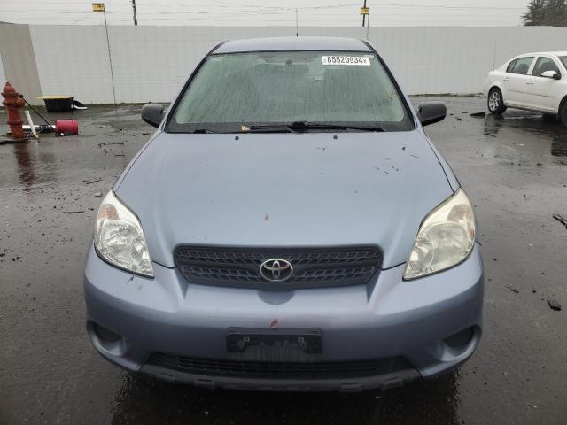 2T1KR32E86C605195 - 2006 TOYOTA COROLLA MA XR BLUE photo 5