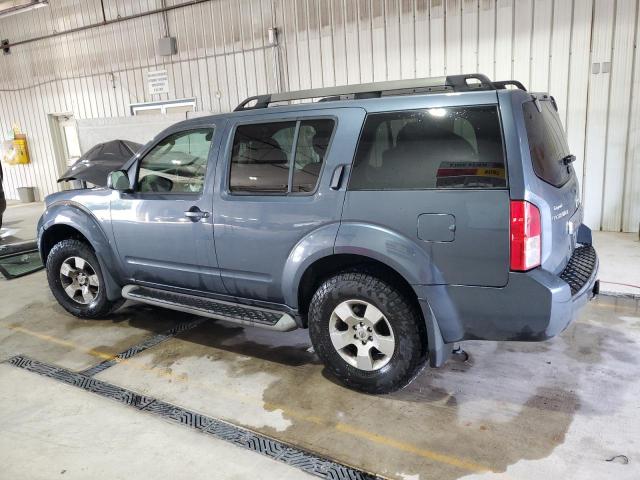 5N1AR18B38C659881 - 2008 NISSAN PATHFINDER S BLUE photo 2