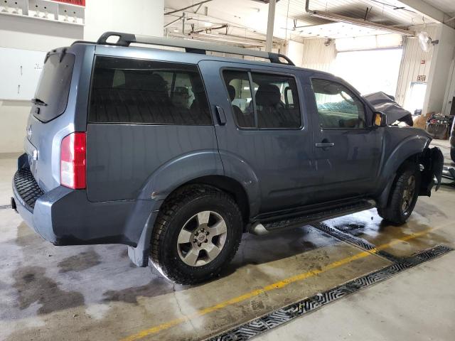 5N1AR18B38C659881 - 2008 NISSAN PATHFINDER S BLUE photo 3