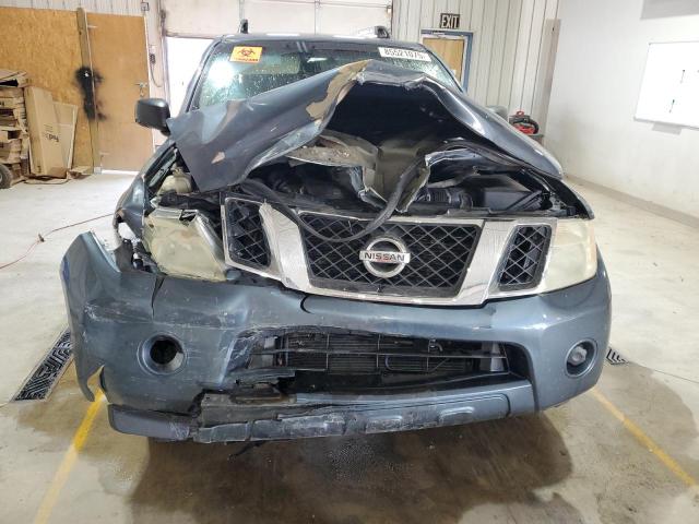 5N1AR18B38C659881 - 2008 NISSAN PATHFINDER S BLUE photo 5