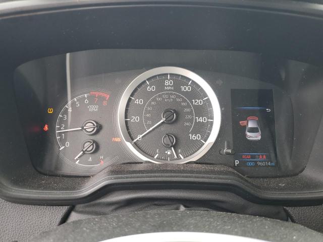 5YFEPMAE7MP260796 - 2021 TOYOTA COROLLA LE GRAY photo 9