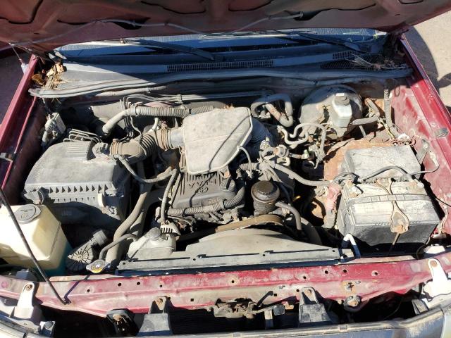 5TEUX42N65Z074527 - 2005 TOYT TACOMA ACCESS CAB Бордовий фото 11