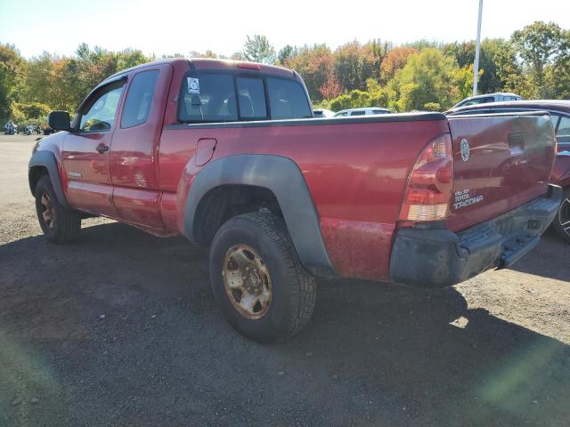 5TEUX42N65Z074527 - 2005 TOYT TACOMA ACCESS CAB Бордовий фото 2