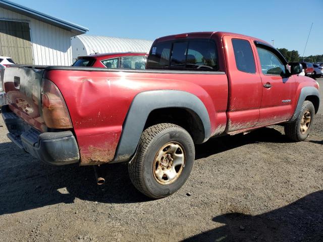 5TEUX42N65Z074527 - 2005 TOYT TACOMA ACCESS CAB Бордовий фото 3