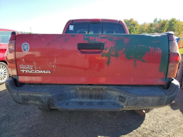 5TEUX42N65Z074527 - 2005 TOYT TACOMA ACCESS CAB Бордовий фото 6