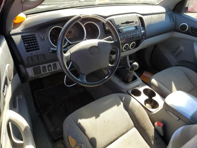 5TEUX42N65Z074527 - 2005 TOYT TACOMA ACCESS CAB Бордовий фото 8