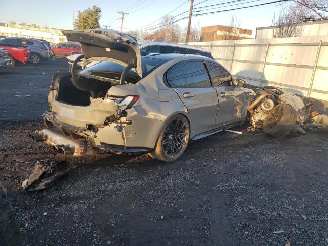 WBS43AY05PFN33321 - 2023 BMW M3 COMPETITION GRAY photo 3