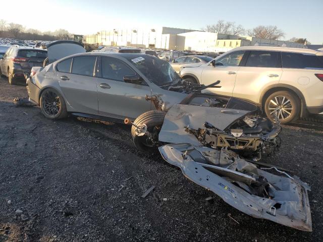 WBS43AY05PFN33321 - 2023 BMW M3 COMPETITION GRAY photo 4