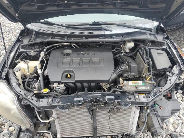 5YFBU4EE6BP001669 - 2011 TOYOTA COROLLA BASE Czarny zdjęcie 11